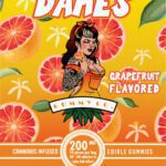 Dames Gummy Co – Grapefruit (200mg THC)