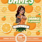 Dames Gummy Co – SOUR Orange (200mg THC)