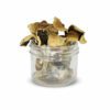 Golden Teacher Mushrooms with vibrant golden caps, ideal for spiritual growth and self-discovery