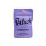 Potluck Edibles — Grape Gummies (200mg THC:CBD)