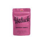 Potluck Edibles — Raspberry Gummies (200mg THC)